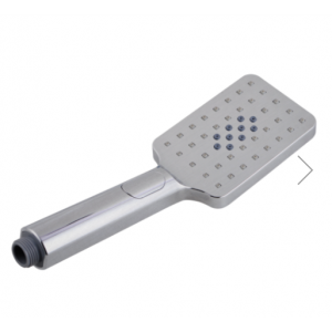 Aqua Brushed Nickel Square 3 Functions Hand Shower